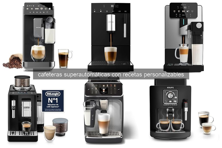 Personaliza tus recetas en cafeteras superautomáticas