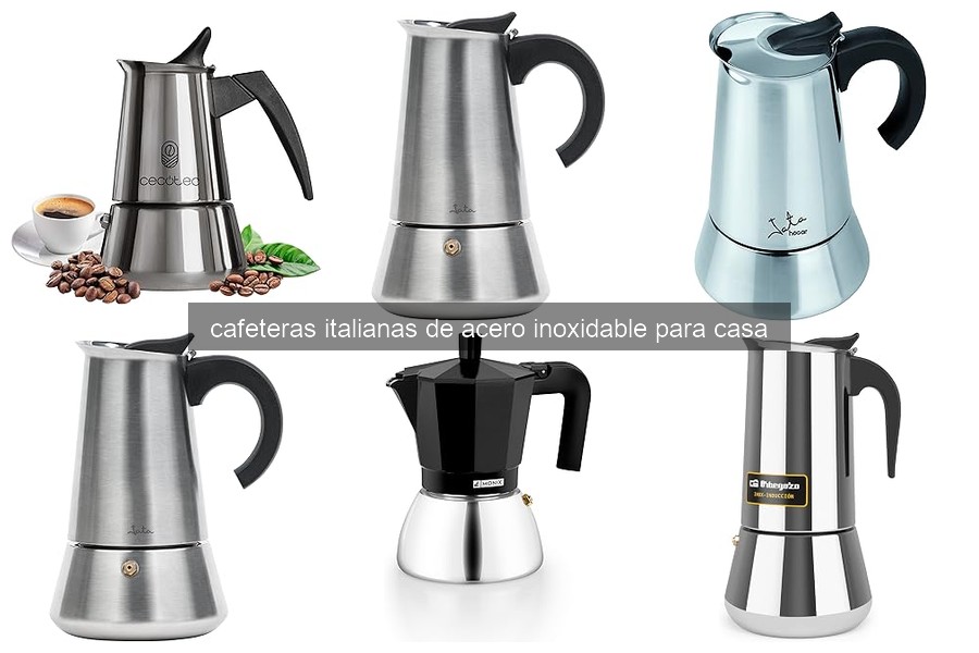 Problemas comunes con cafeteras italianas de acero inoxidable