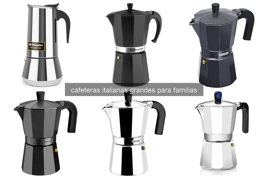 Problemas comunes con cafeteras italianas grandes y soluciones