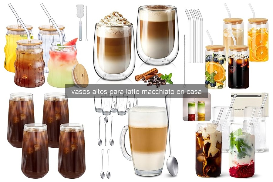 Problemas comunes con vasos altos para latte macchiato y soluciones