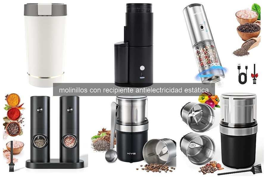 Problemas comunes molinillos café antielectricidad estática