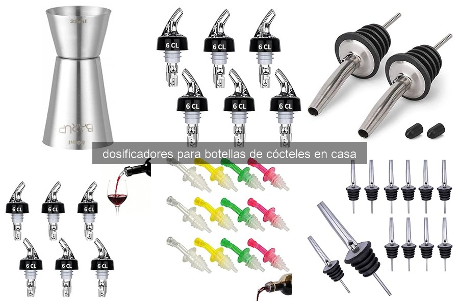 ¿Qué es un dosificador para botellas de cócteles?