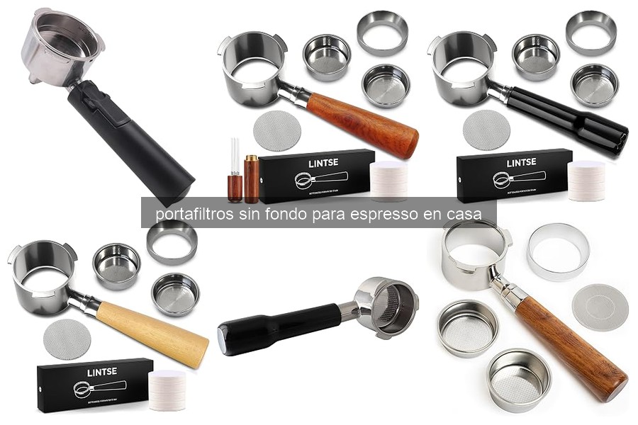 ¿Qué es un portafiltros sin fondo para espresso?