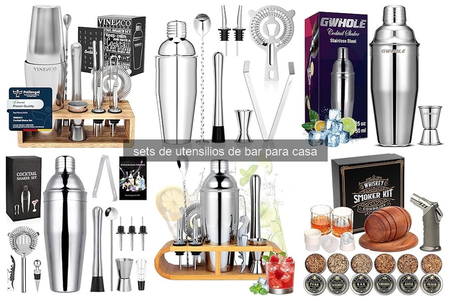 Sets de utensilios de bar: precios y dónde comprarlos