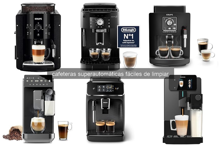 Ventajas de una cafetera superautomática fácil de limpiar