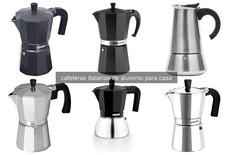 Ventajas y desventajas de cafeteras italianas de aluminio