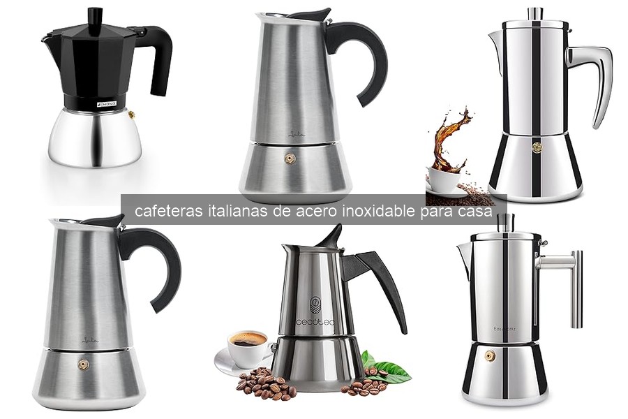 Ventajas y desventajas de las cafeteras italianas de acero inoxidable