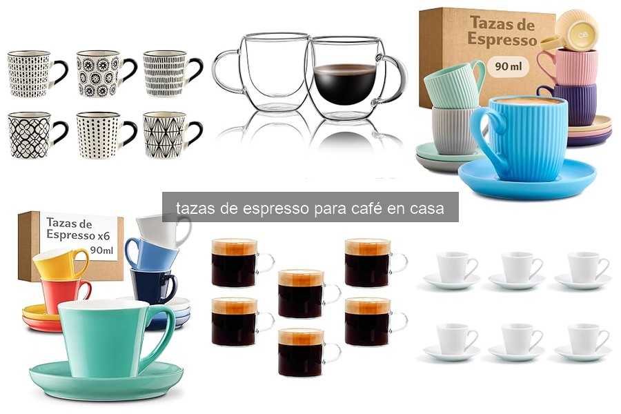 Ventajas y desventajas de los materiales en tazas de espresso